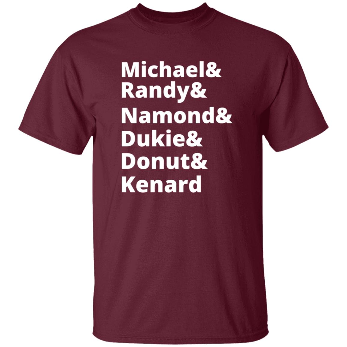 Michael And Randy And Namond And Dukie And Donut And Kenard Shirt Fayette Mafia Crew 4Evah Boys Of The Summer Shirt - Teechipus