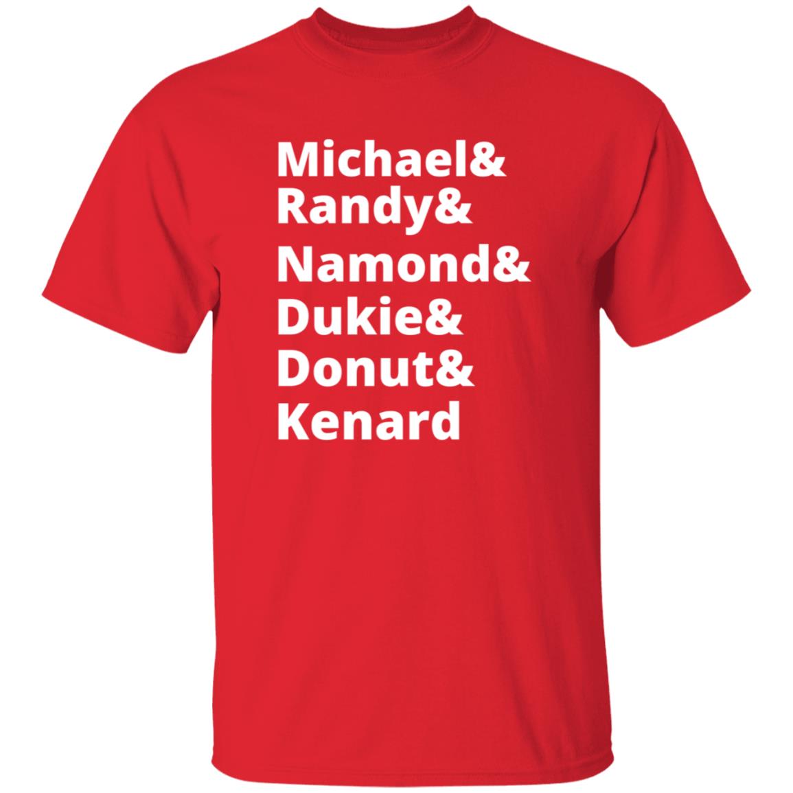 Michael And Randy And Namond And Dukie And Donut And Kenard Shirt Fayette Mafia Crew 4Evah Boys Of The Summer Shirt - Teechipus