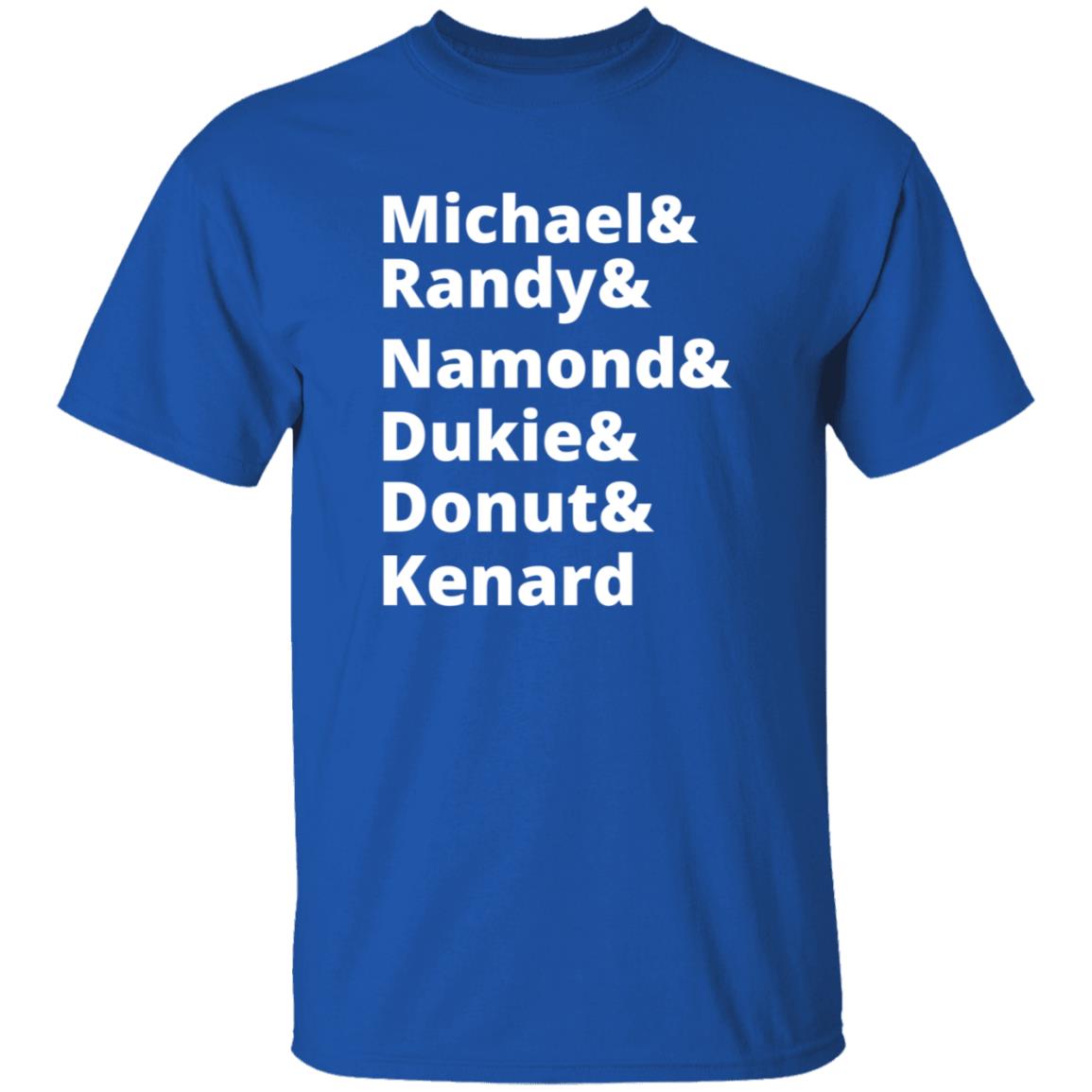 Michael And Randy And Namond And Dukie And Donut And Kenard Shirt Fayette Mafia Crew 4Evah Boys Of The Summer Shirt - Teechipus