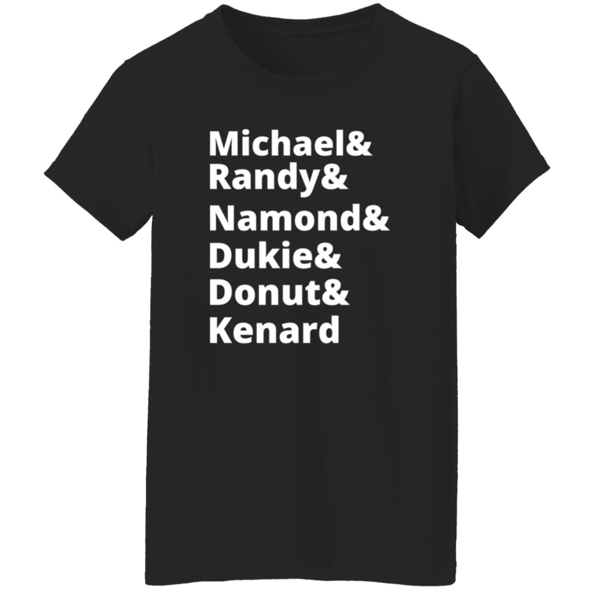 Michael And Randy And Namond And Dukie And Donut And Kenard Shirt Fayette Mafia Crew 4Evah Boys Of The Summer Shirt - Teechipus