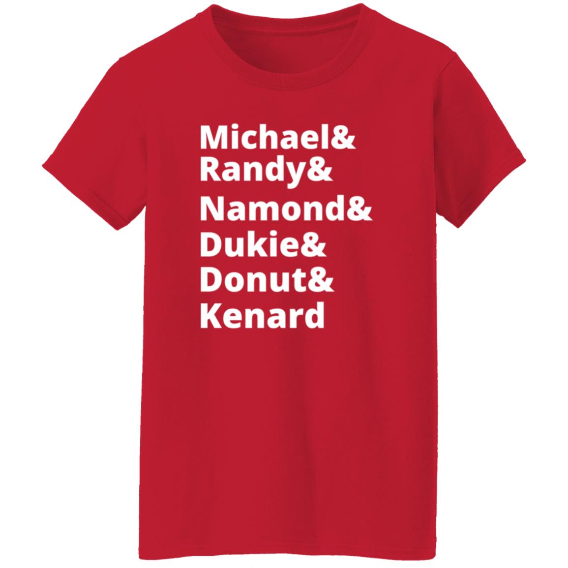 Michael And Randy And Namond And Dukie And Donut And Kenard Shirt Fayette Mafia Crew 4Evah Boys Of The Summer Shirt - Teechipus
