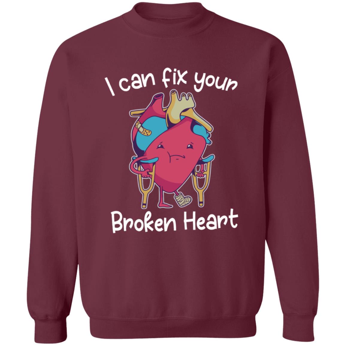 Dr Deepak Krishnamurthy I Can Fix Broken Heart Shirt Themanan Merch Broken Heart Shirt Hoodie Sweatshirt - Teechipus