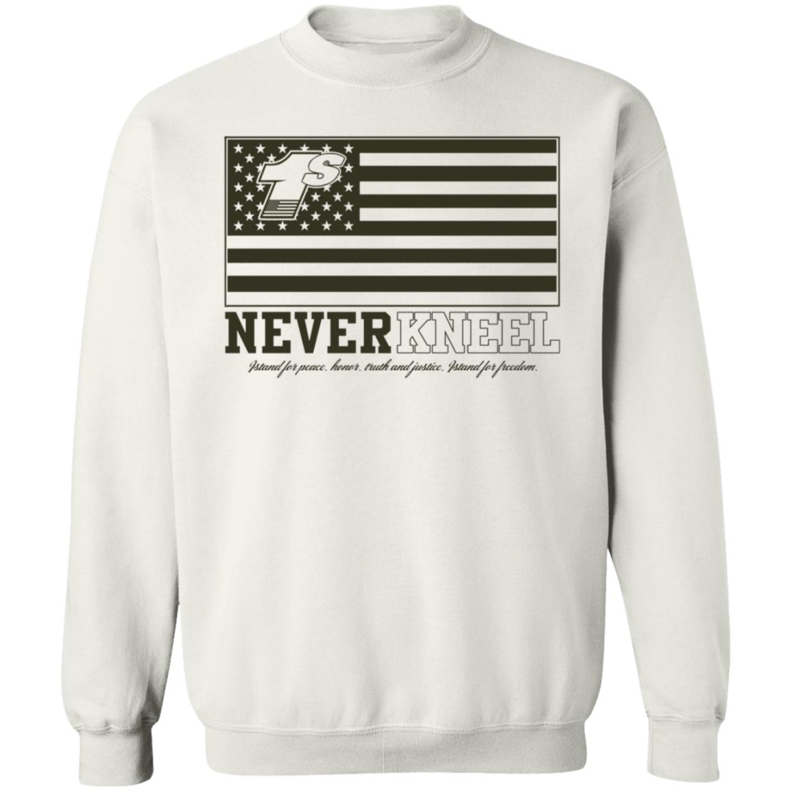 Never Kneel 1S Sport Tek Shirt Sharkracing1 Store Never Kneel 1S Sport Tek Shirt Hoodie Sweatshirt - Teechipus