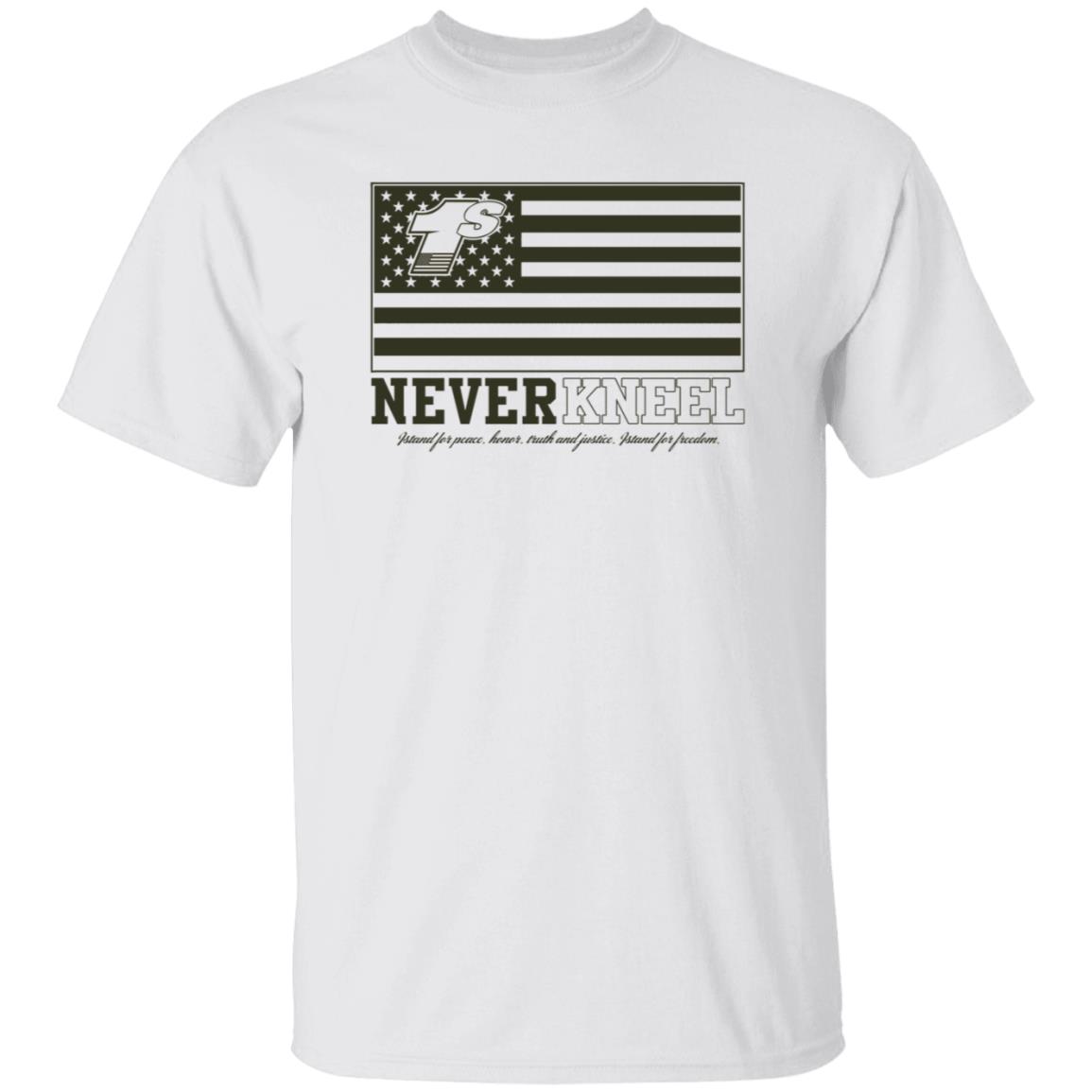 Never Kneel 1S Sport Tek Shirt Sharkracing1 Store Never Kneel 1S Sport Tek Shirt Hoodie Sweatshirt - Teechipus