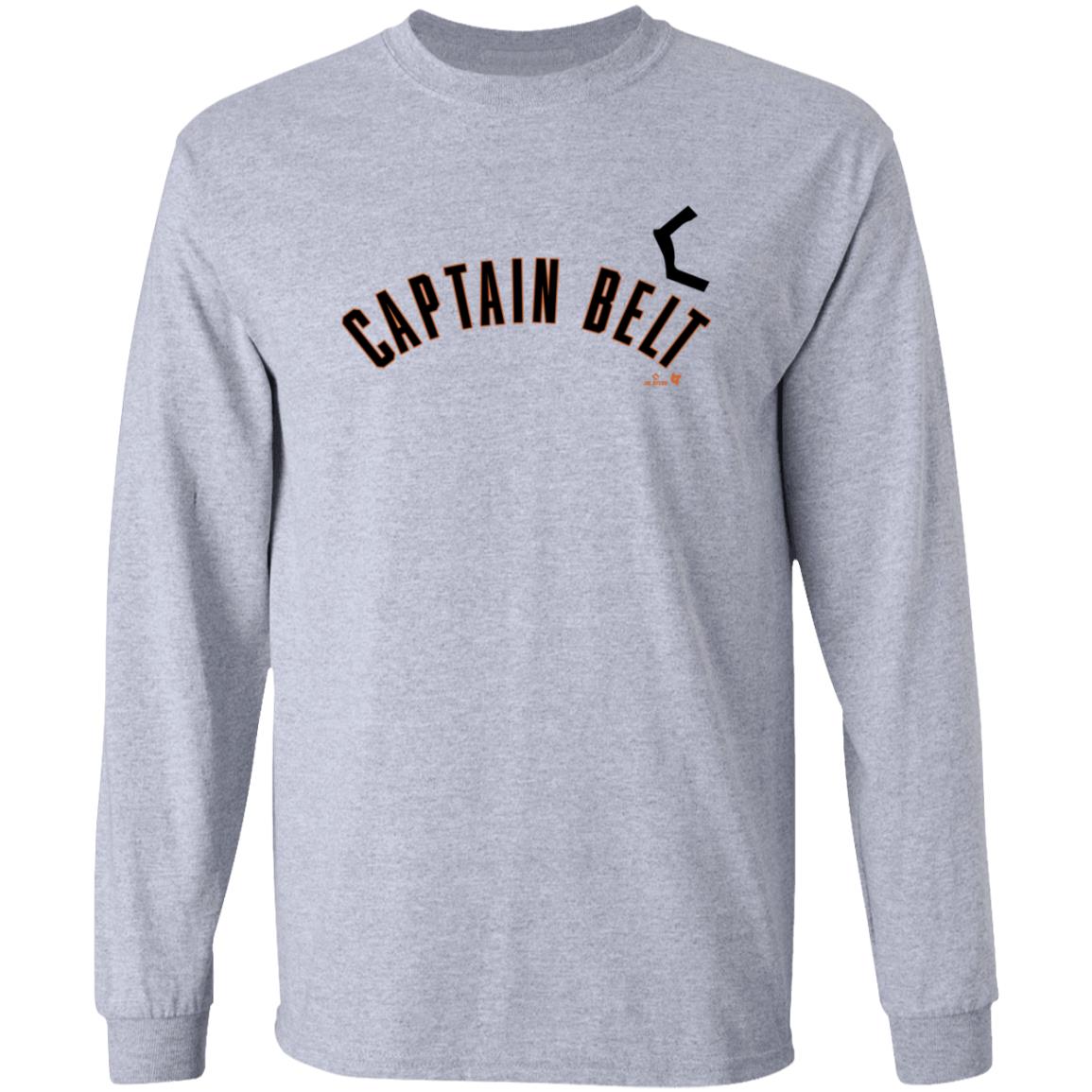 Captain Belt Shirt Breakingt Store Mccovey Chronicles Captain Belt Shirt Hoodie Sweatshirt - Teechipus