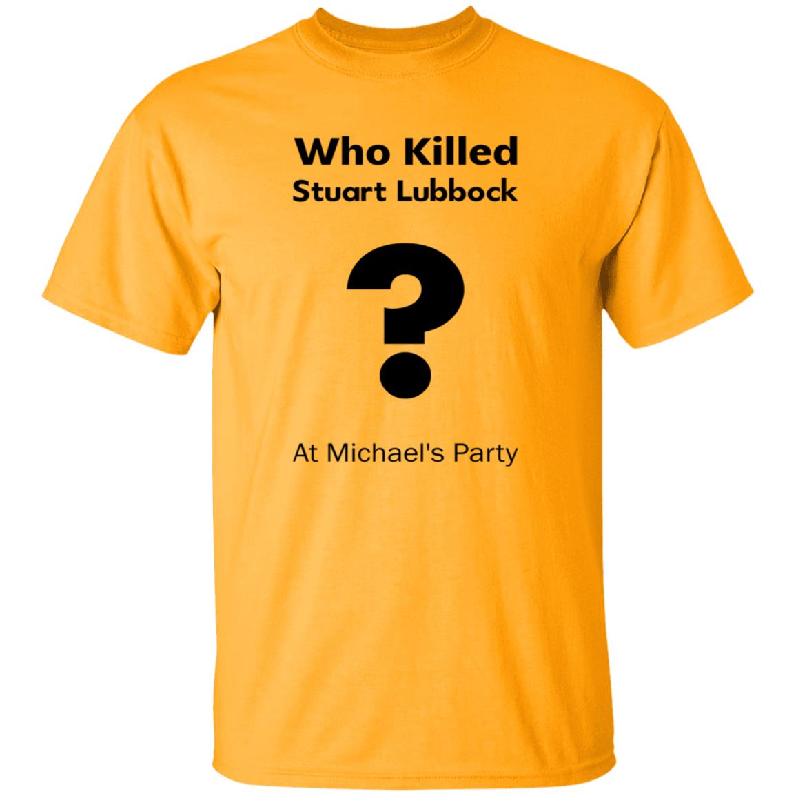 Who Killed Stuart Lubbock At Michael's Party Shirt Terry Lubbock holds the IPCC report Shirt Hoodie - Teechipus