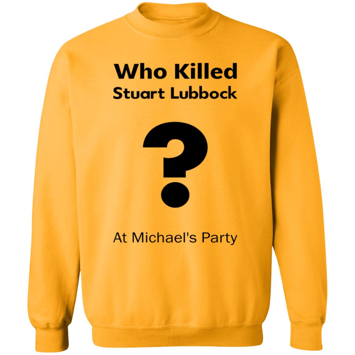 Who Killed Stuart Lubbock At Michael's Party Shirt Terry Lubbock holds the IPCC report Shirt Hoodie - Teechipus