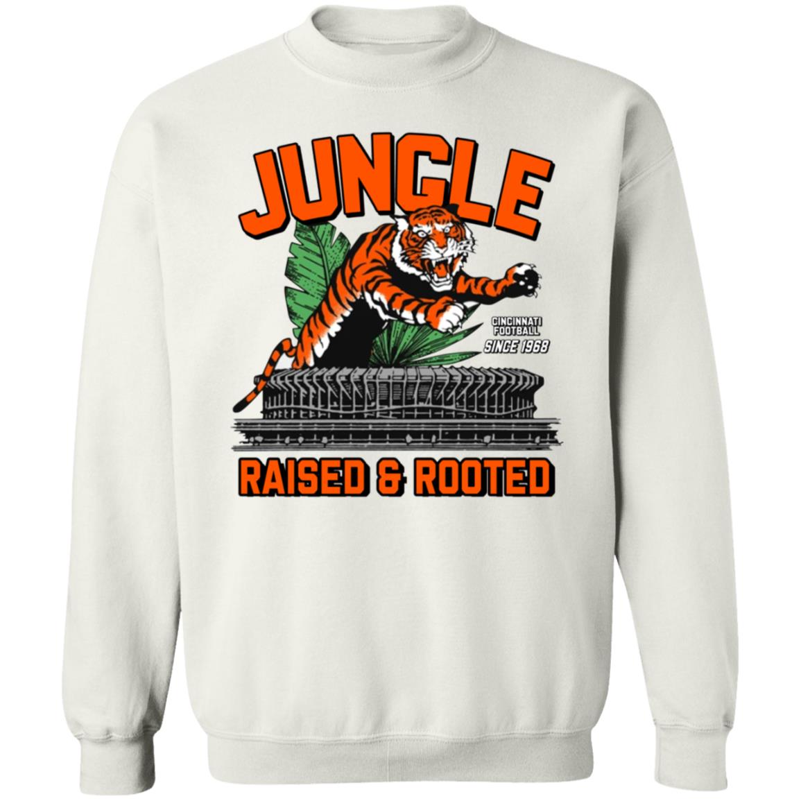 Jungle Raised Rooted Shirt Drew Garrison Jungle Raised Rooted Shirt Hoodie Sweatshirt - Teechipus