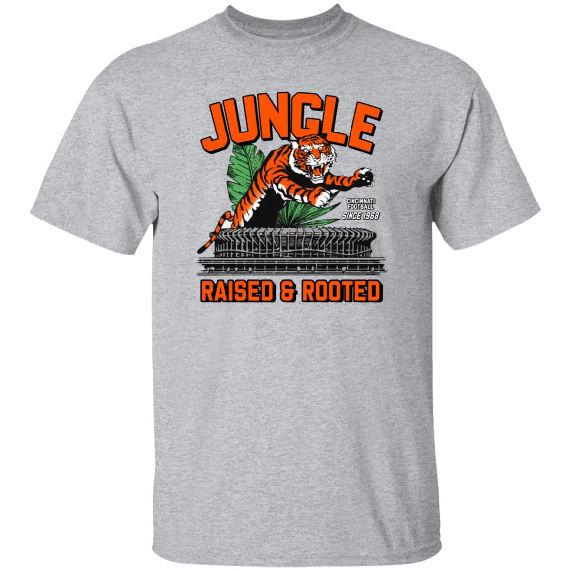 Jungle Raised Rooted Shirt Drew Garrison Jungle Raised Rooted Shirt Hoodie Sweatshirt - Teechipus