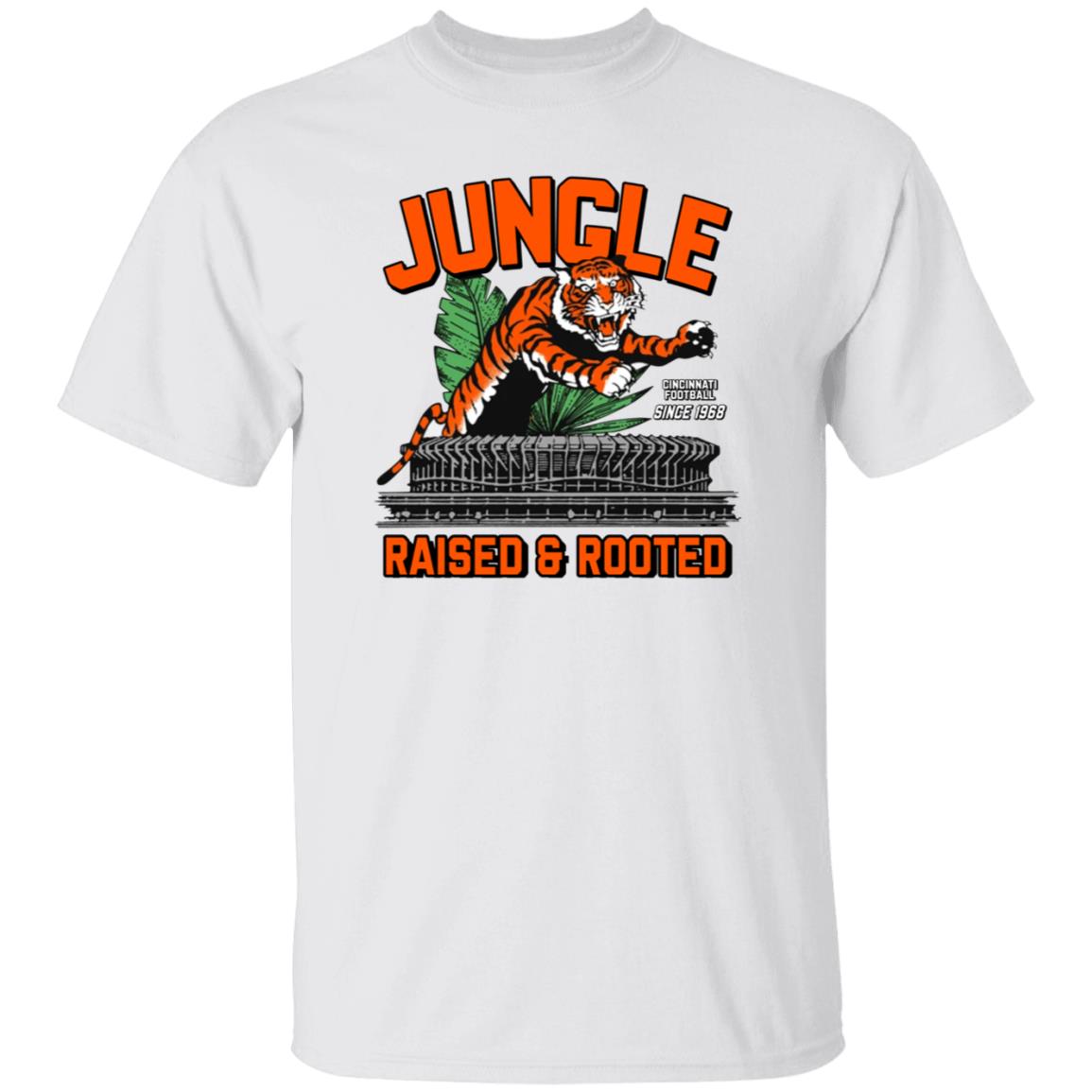 Jungle Raised Rooted Shirt Drew Garrison Jungle Raised Rooted Shirt Hoodie Sweatshirt - Teechipus