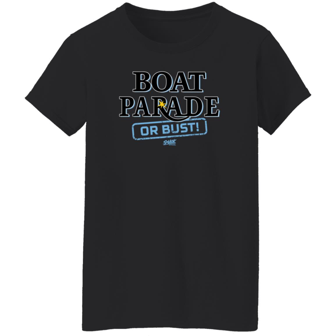 Boat Parade Or Bust Shirt Tampa Bay Baseball Fans Smack Apparel Shirt Hoodie Sweatshirt - Teechipus