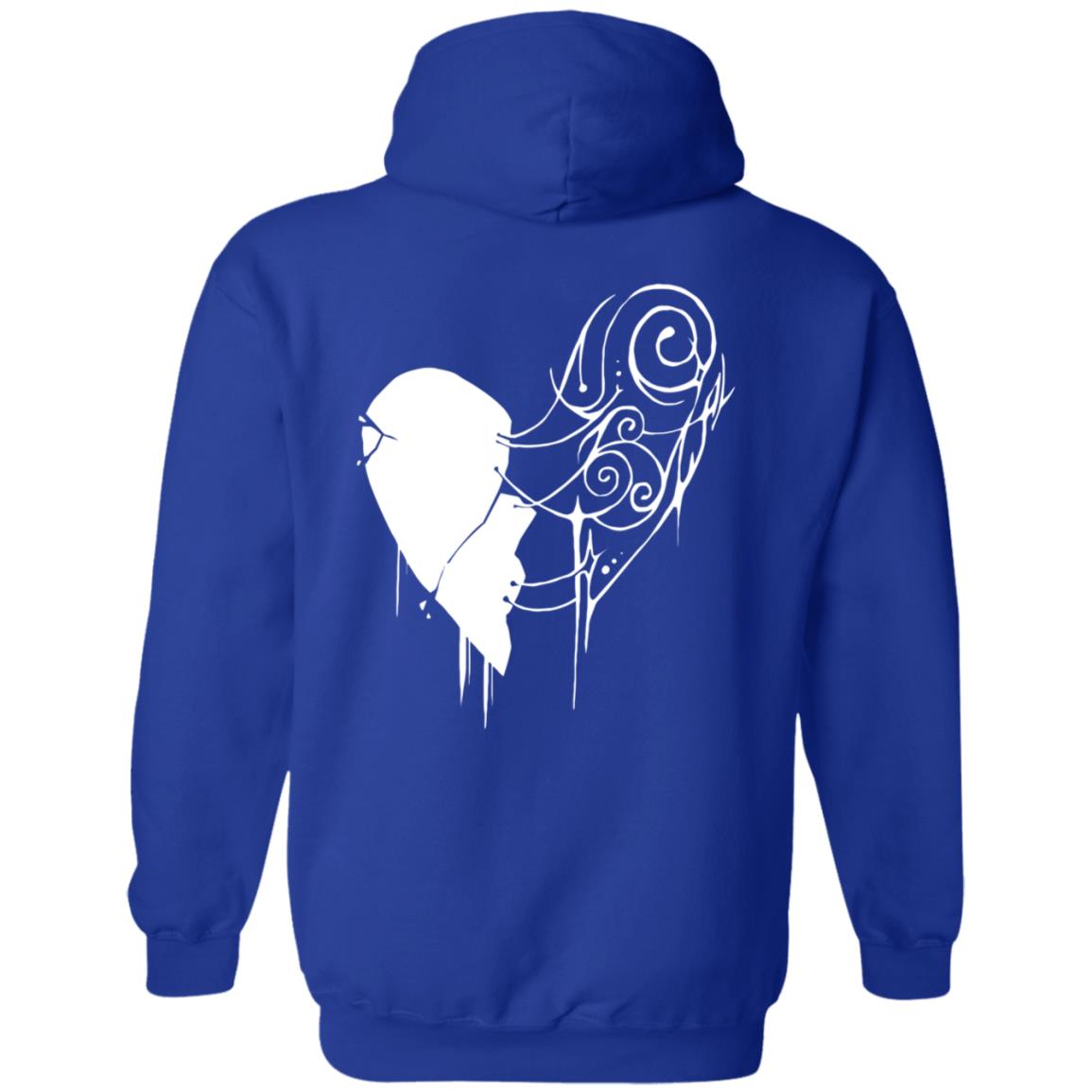 Sad Ist Store Sad Ist Embroidered Two Halves Hoodie Shirt Sweatshirt - Teechipus