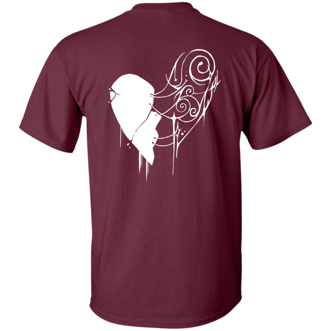 Sad Ist Store Sad Ist Embroidered Two Halves Hoodie Shirt Sweatshirt - Teechipus