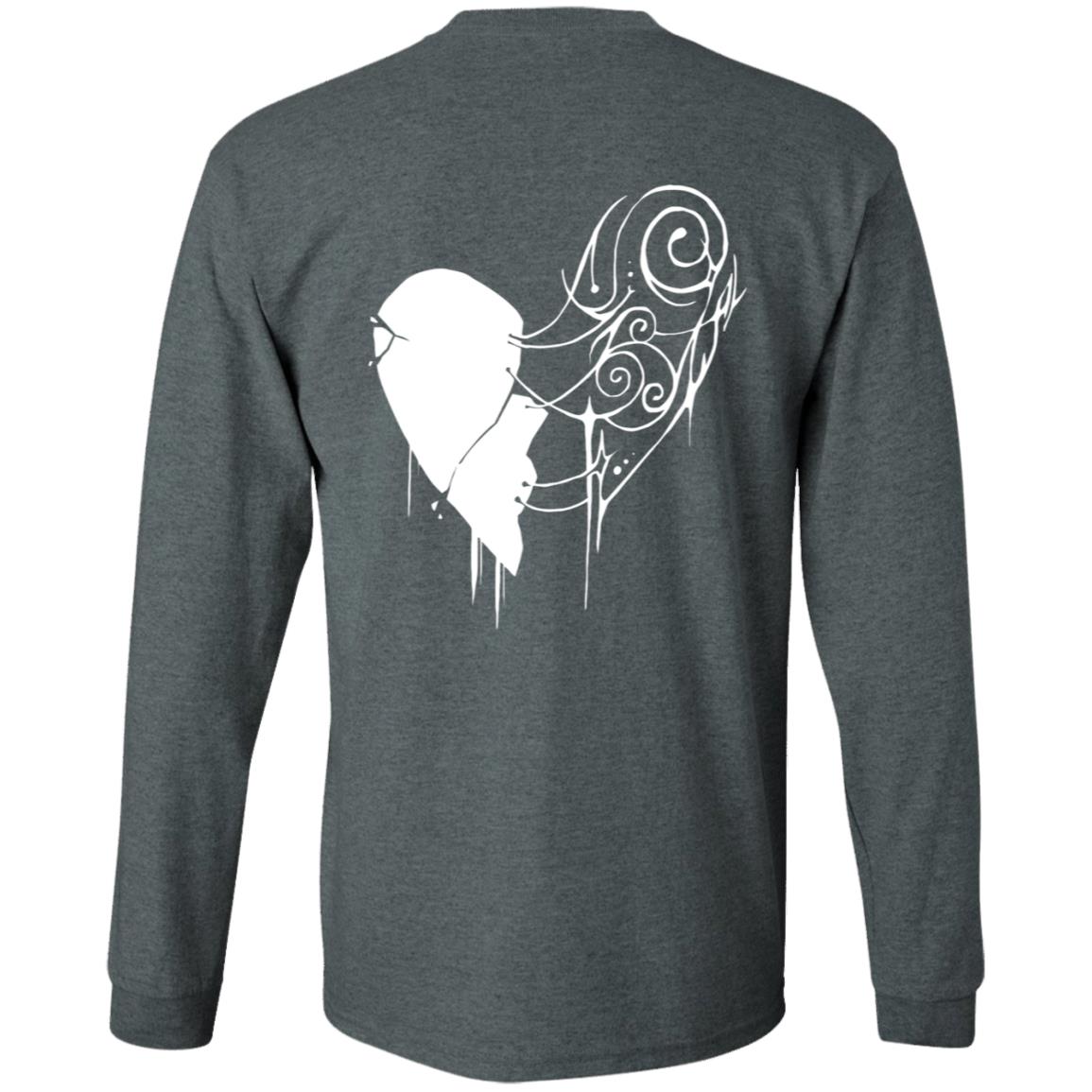 Sad Ist Store Sad Ist Embroidered Two Halves Hoodie Shirt Sweatshirt - Teechipus