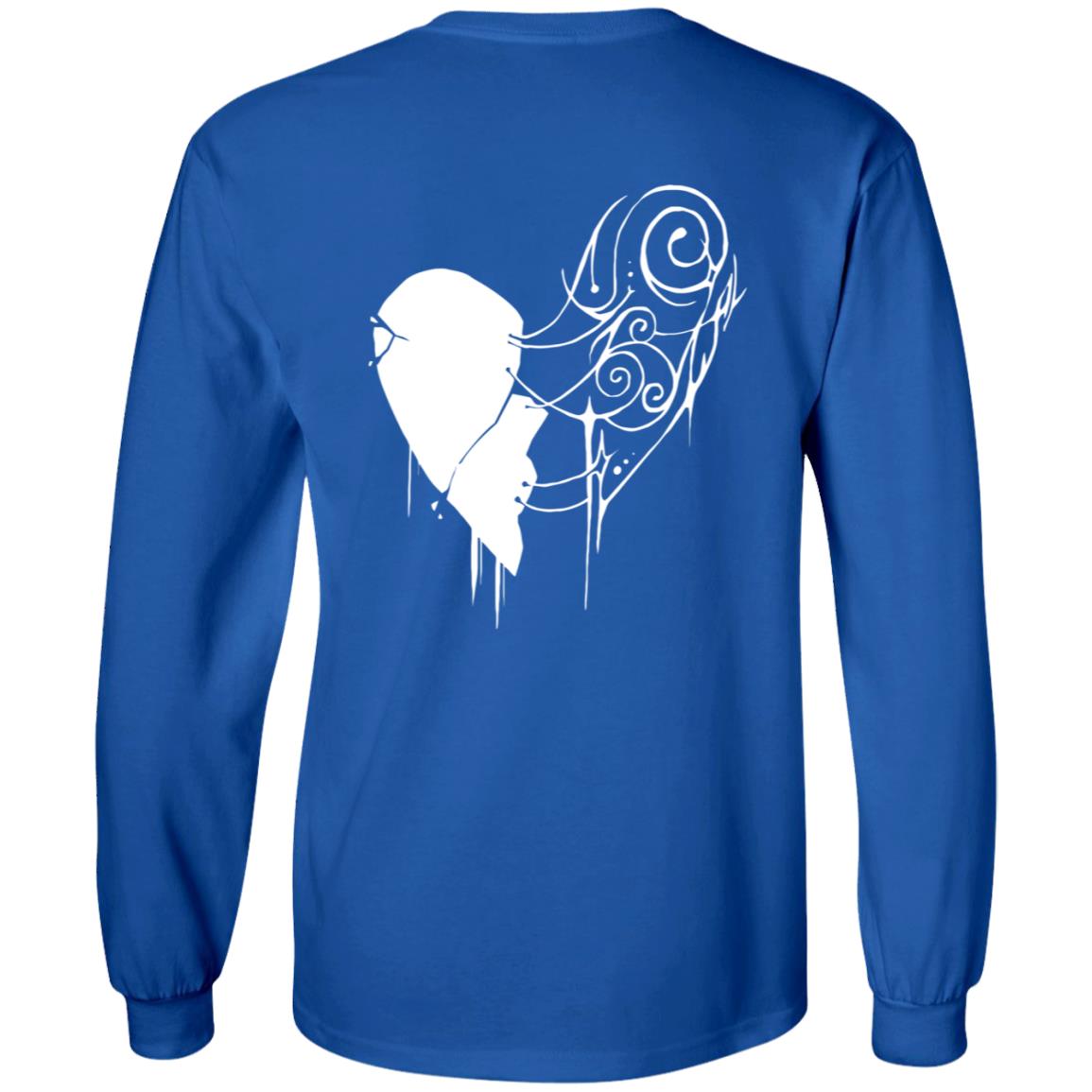 Sad Ist Store Sad Ist Embroidered Two Halves Hoodie Shirt Sweatshirt - Teechipus