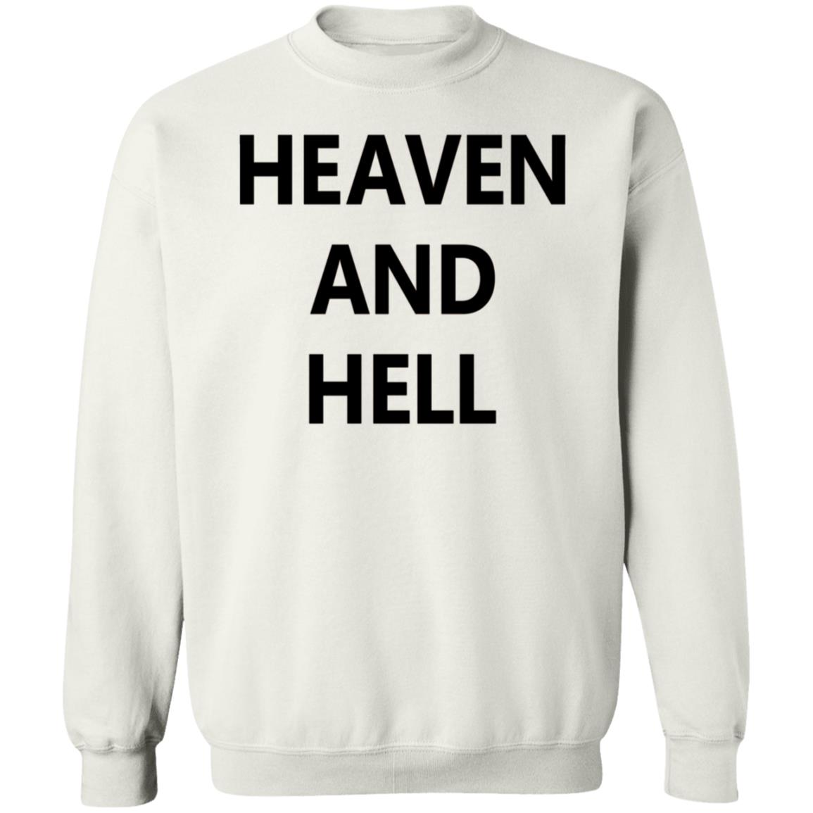 Heaven And Hell Shirt Nudiejeans Shop Heaven And Hell Shirt Hoodie Sweatshirt - Teechipus
