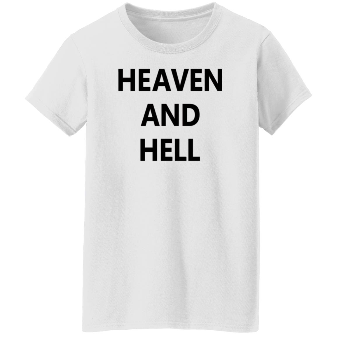 Heaven And Hell Shirt Nudiejeans Shop Heaven And Hell Shirt Hoodie Sweatshirt - Teechipus