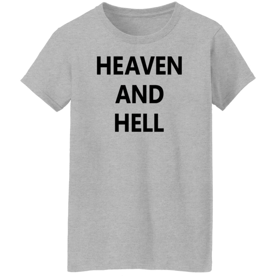Heaven And Hell Shirt Nudiejeans Shop Heaven And Hell Shirt Hoodie Sweatshirt - Teechipus