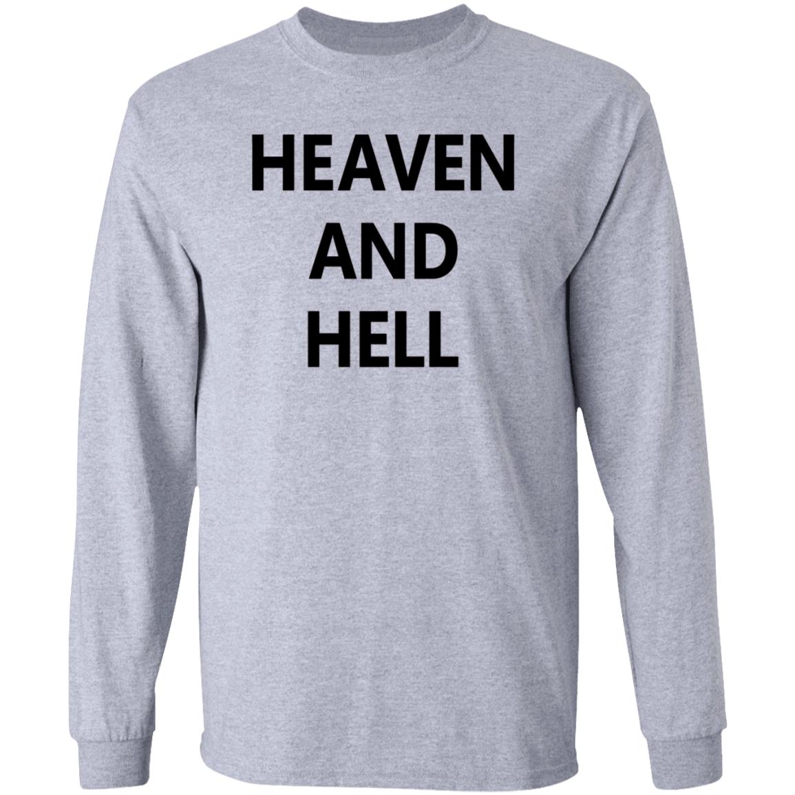 Heaven And Hell Shirt Nudiejeans Shop Heaven And Hell Shirt Hoodie Sweatshirt - Teechipus