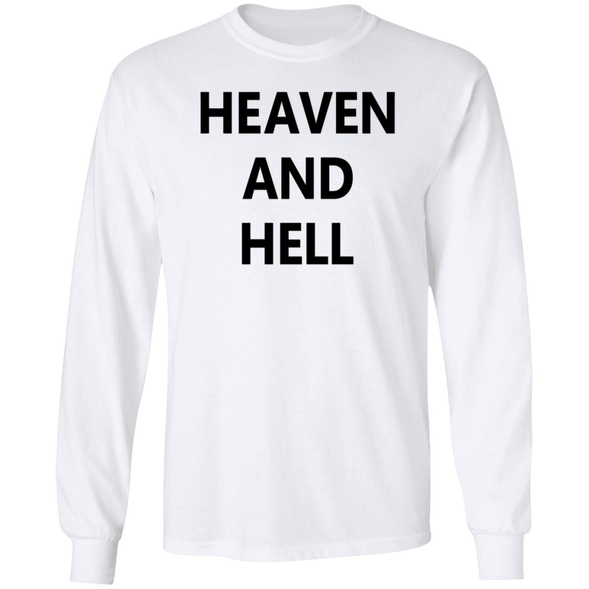 Heaven And Hell Shirt Nudiejeans Shop Heaven And Hell Shirt Hoodie Sweatshirt - Teechipus