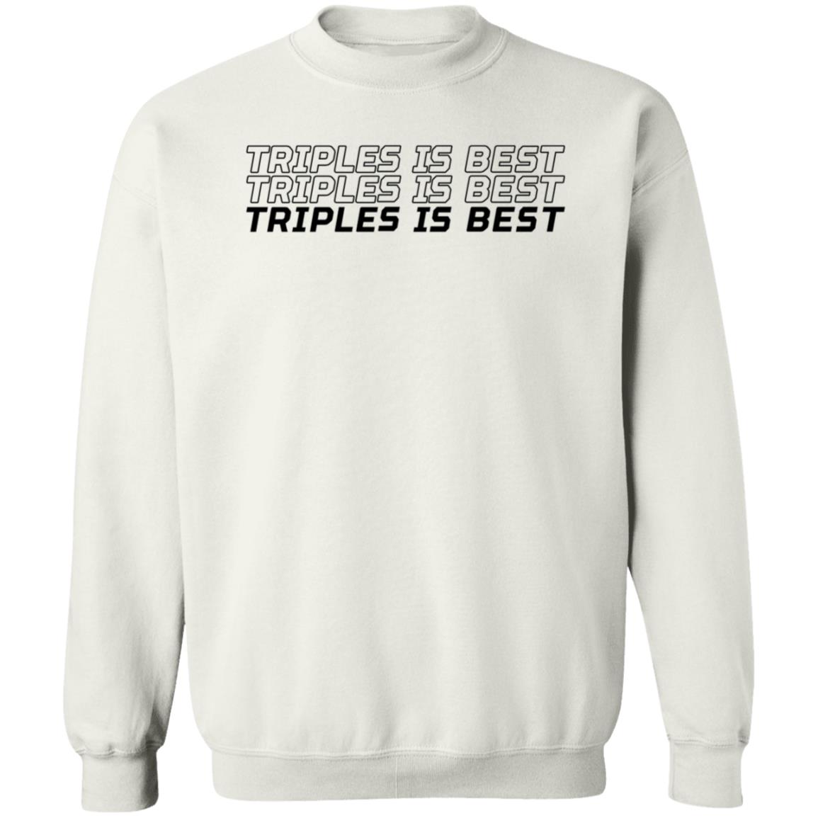 Triples Is Best Shirt Danya Triples Is Best Shirt Hoodie Sweatshirt - Teechipus