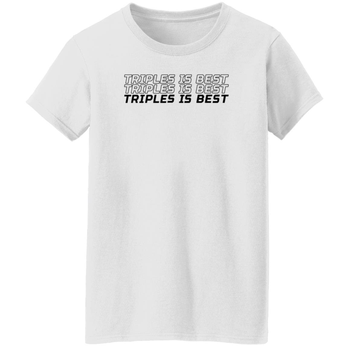 Triples Is Best Shirt Danya Triples Is Best Shirt Hoodie Sweatshirt - Teechipus
