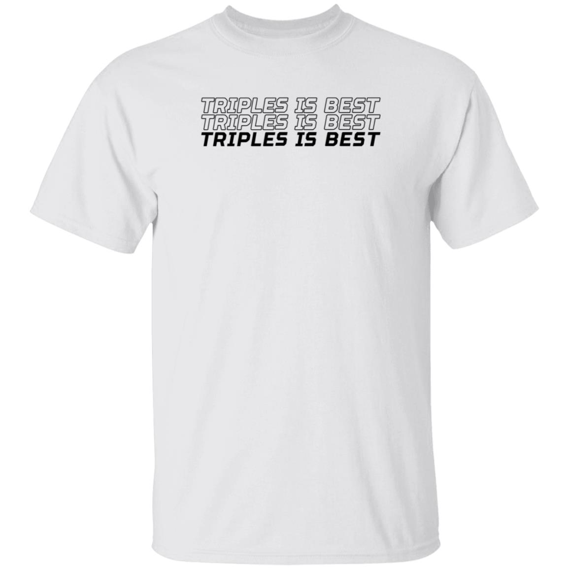 Triples Is Best Shirt Danya Triples Is Best Shirt Hoodie Sweatshirt - Teechipus