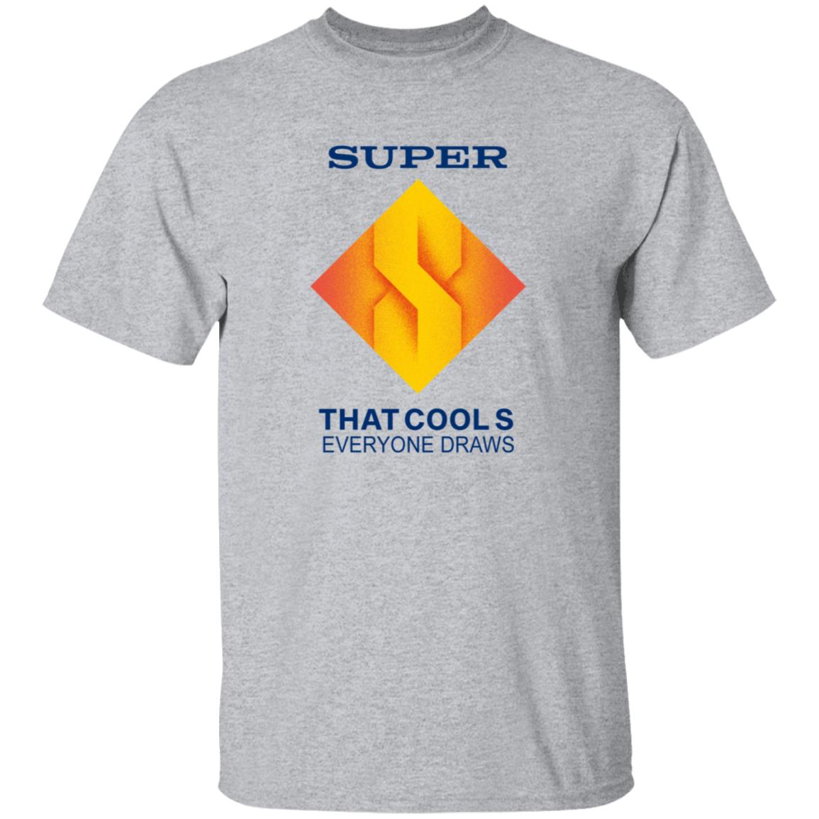 Super That Cool S Everyone Draws Shirt Daniel Barnes Super That Cool S Everyone Draws Shirt The Yetee - Teechipus