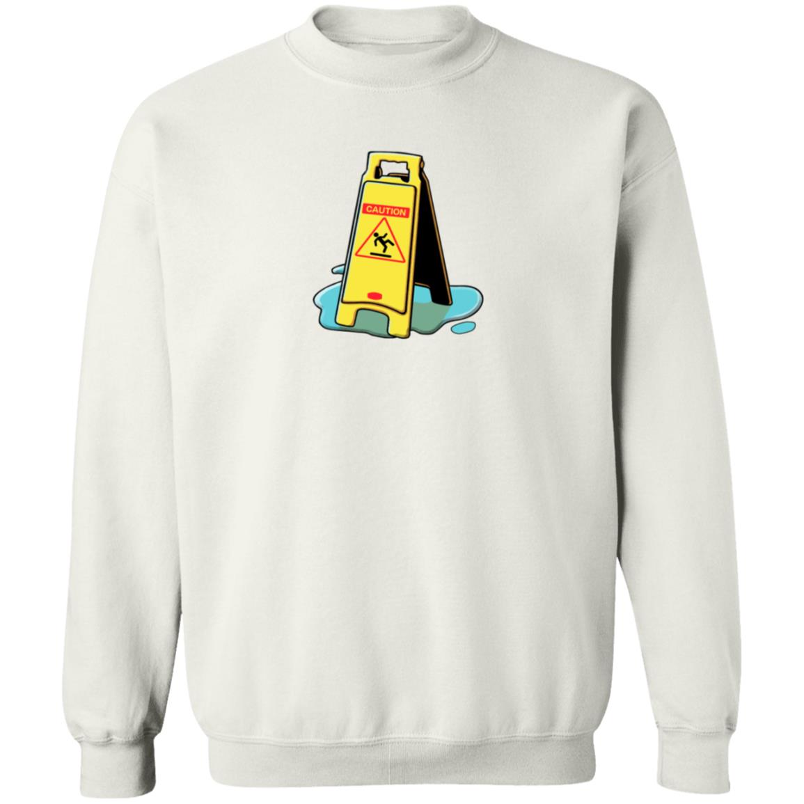 Piso4 Wet Floor Sign Hoodie Gardens Merch Piso4 Wet Floor Sign Hoodie - Teechipus