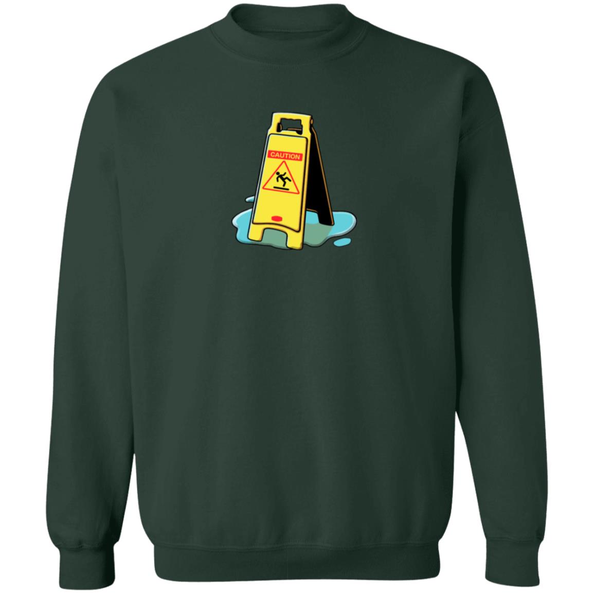 Piso4 Wet Floor Sign Hoodie Gardens Merch Piso4 Wet Floor Sign Hoodie - Teechipus