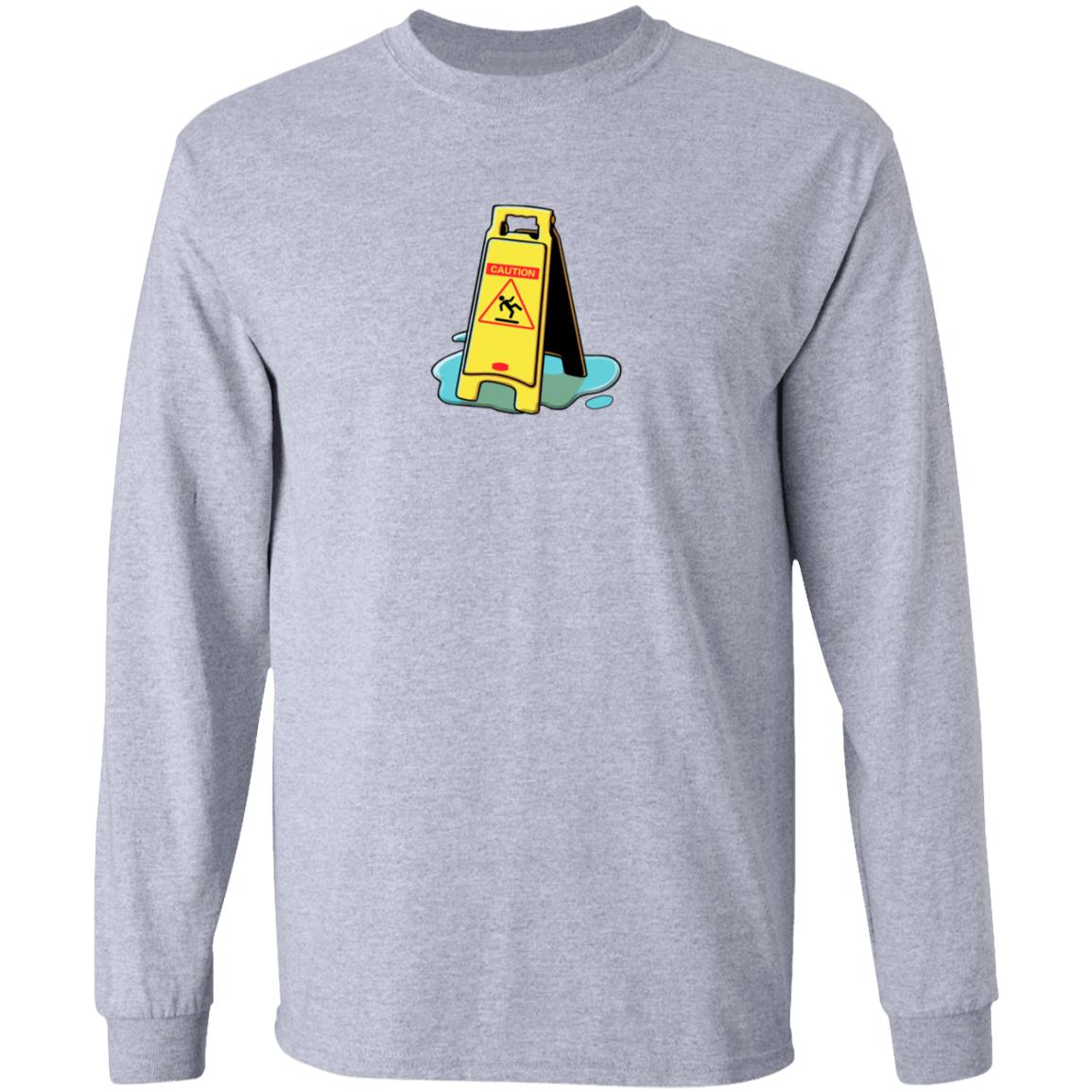 Piso4 Wet Floor Sign Hoodie Gardens Merch Piso4 Wet Floor Sign Hoodie - Teechipus