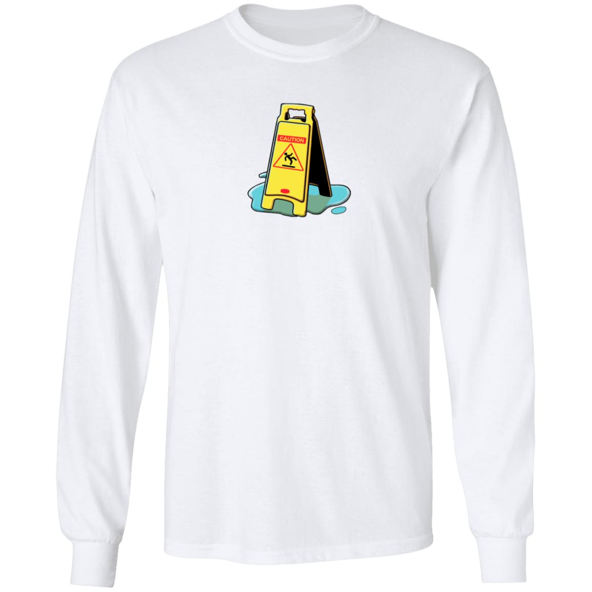 Piso4 Wet Floor Sign Hoodie Gardens Merch Piso4 Wet Floor Sign Hoodie - Teechipus