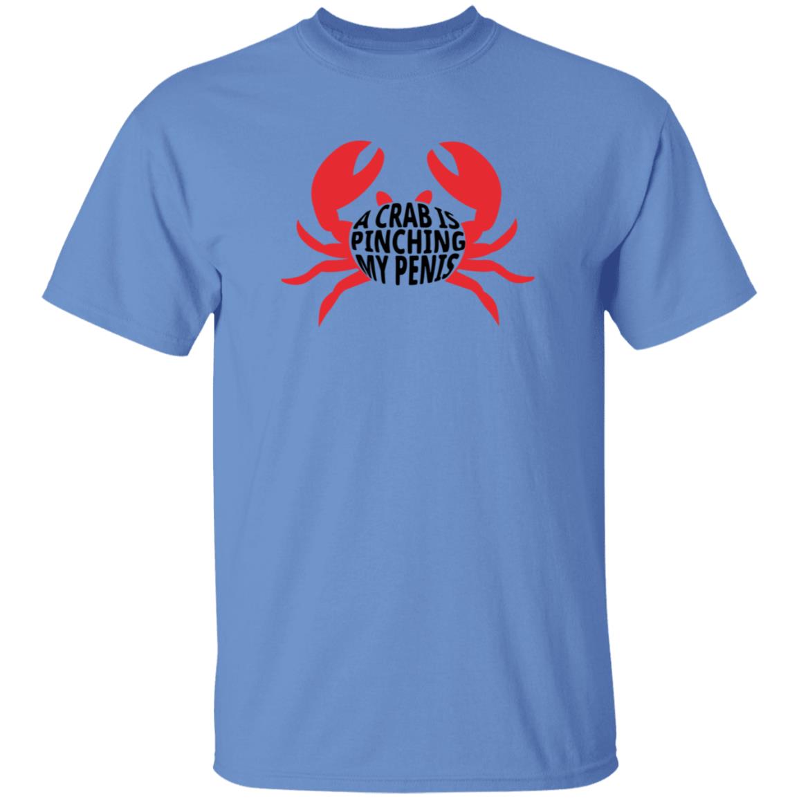 A Crab Is Pinching My Penis Shirt - Teechipus