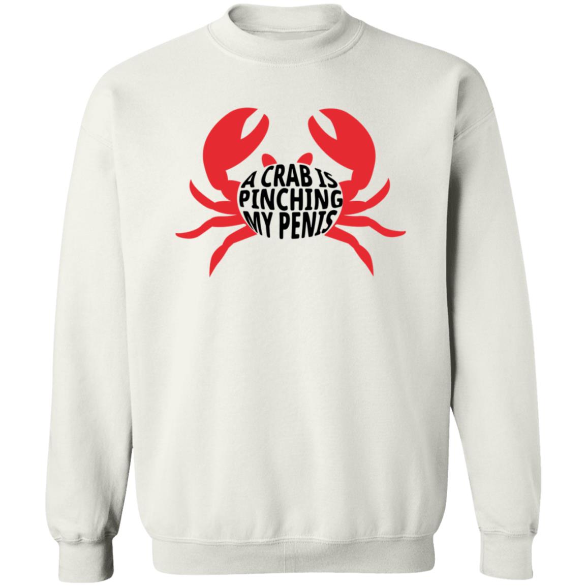 A Crab Is Pinching My Penis Shirt - Teechipus