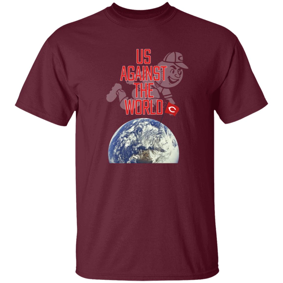 Us Against The World Cincinnati Shirt Michael Lorenzen - Teechipus