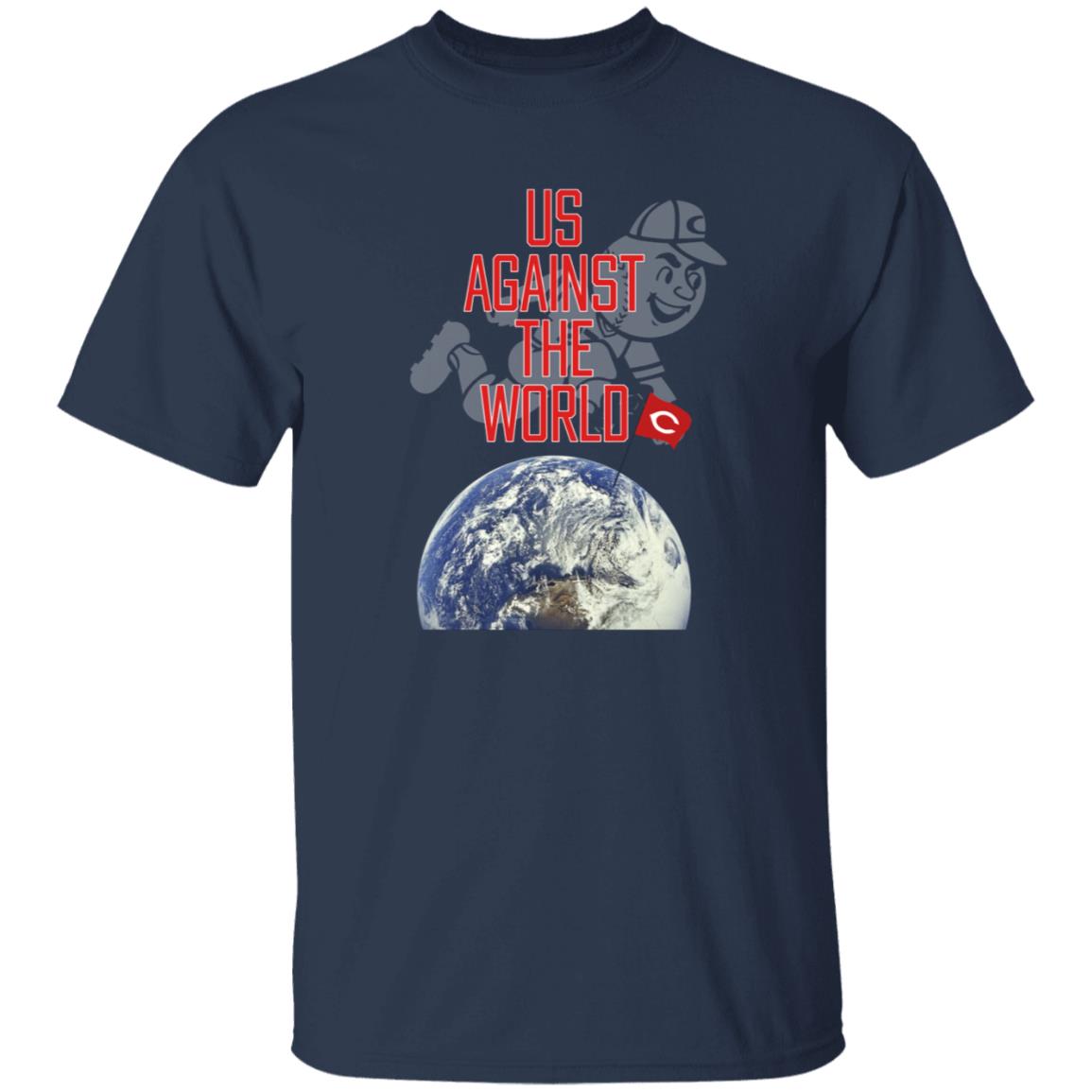 Us Against The World Cincinnati Shirt Michael Lorenzen - Teechipus