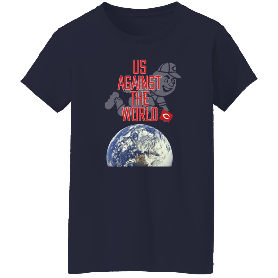 Us Against The World Cincinnati Shirt Michael Lorenzen - Teechipus