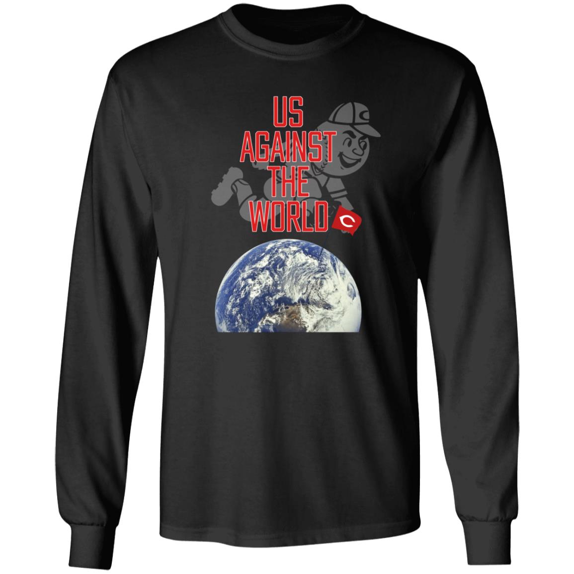 Us Against The World Cincinnati Shirt Michael Lorenzen - Teechipus