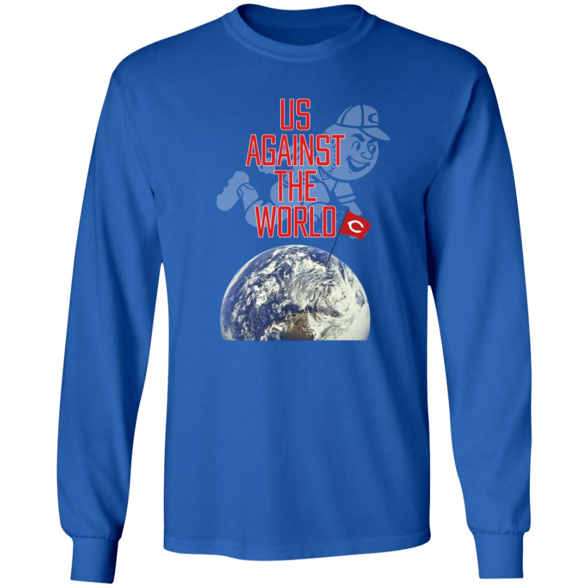 Us Against The World Cincinnati Shirt Michael Lorenzen - Teechipus