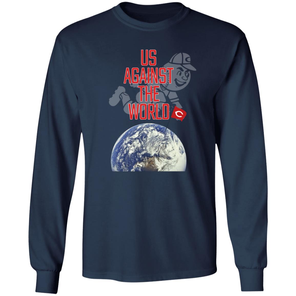 Us Against The World Cincinnati Shirt Michael Lorenzen - Teechipus