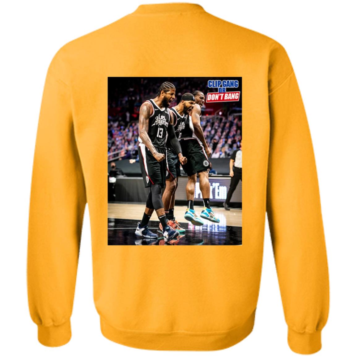 Clip Gang Merch Game 1 Dunk Hoodie Clip Gang Or Dont Bang Hoodie Shirt Sweatshirt - Teechipus