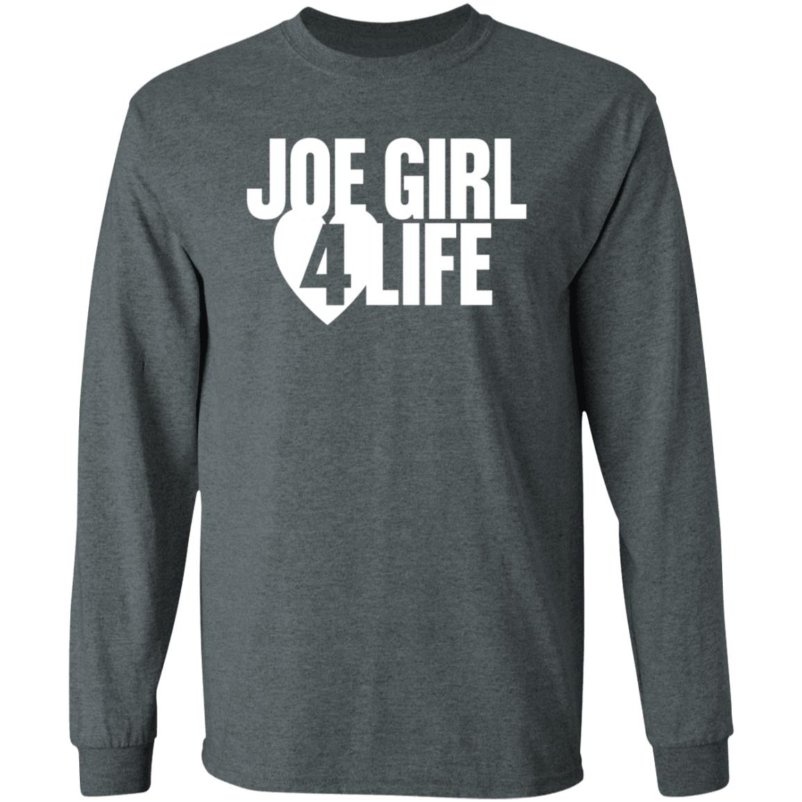 Joe Girl Heart 4 Life Jonathanrknight Joe Girl 4 Life Shirt Hoodie Sweatshirt - Teechipus