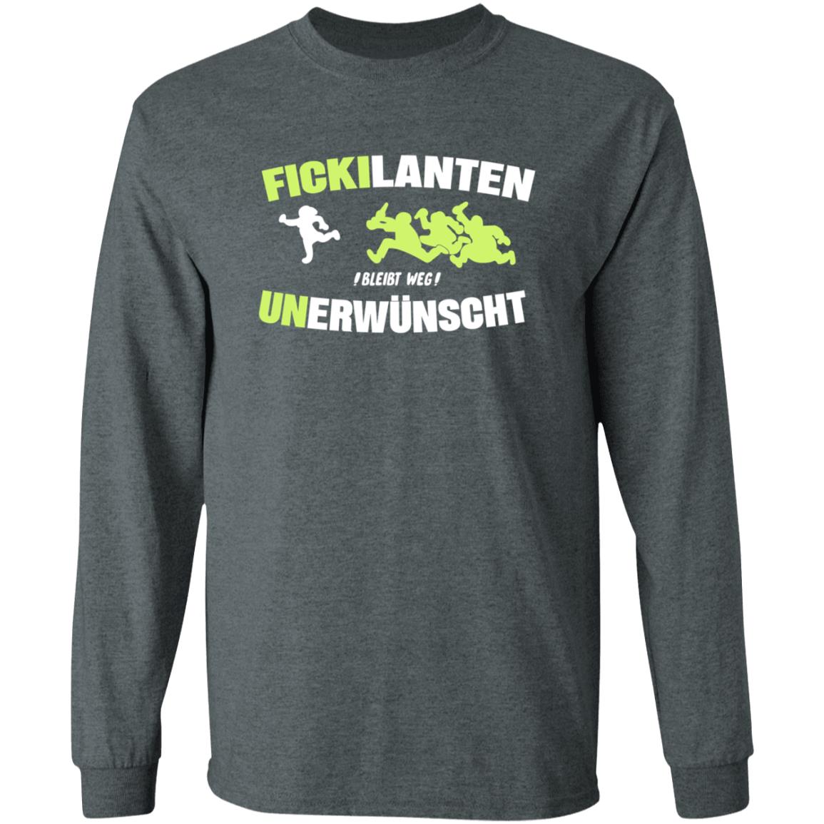 Fickilanten Bleibt Weg Unerwunscht Shirt 24Mmjournalism Fickilanten Bleibt Weg Unerwunscht Shirt Hoodie Sweatshirt - Teechipus