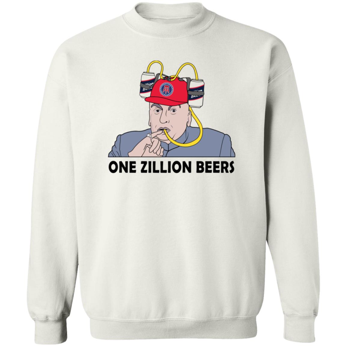 One Zillion Beers Shirt Taylor Heinicke - Teechipus