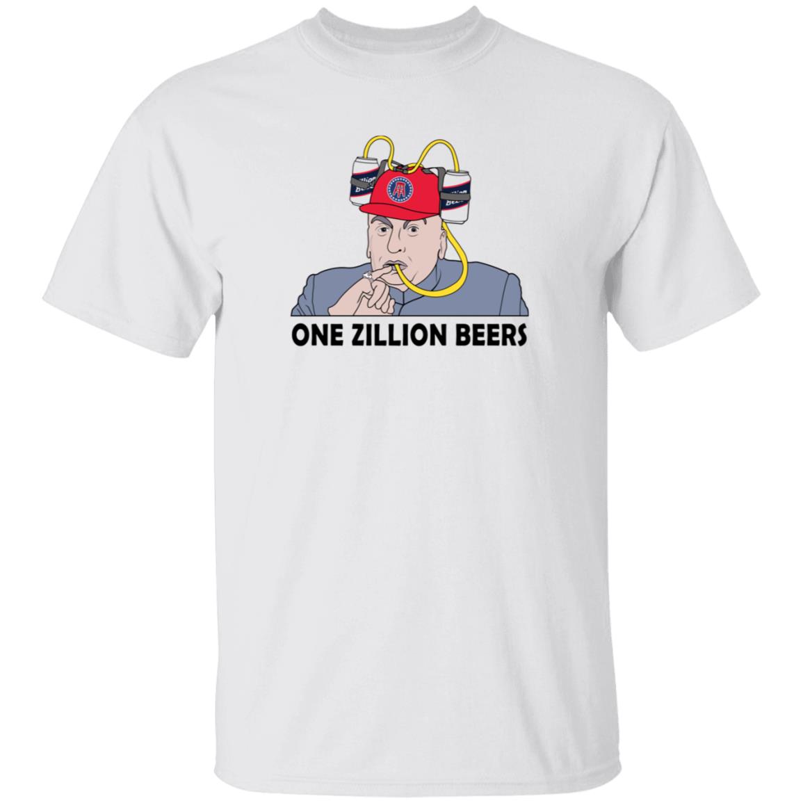 One Zillion Beers Shirt Taylor Heinicke - Teechipus