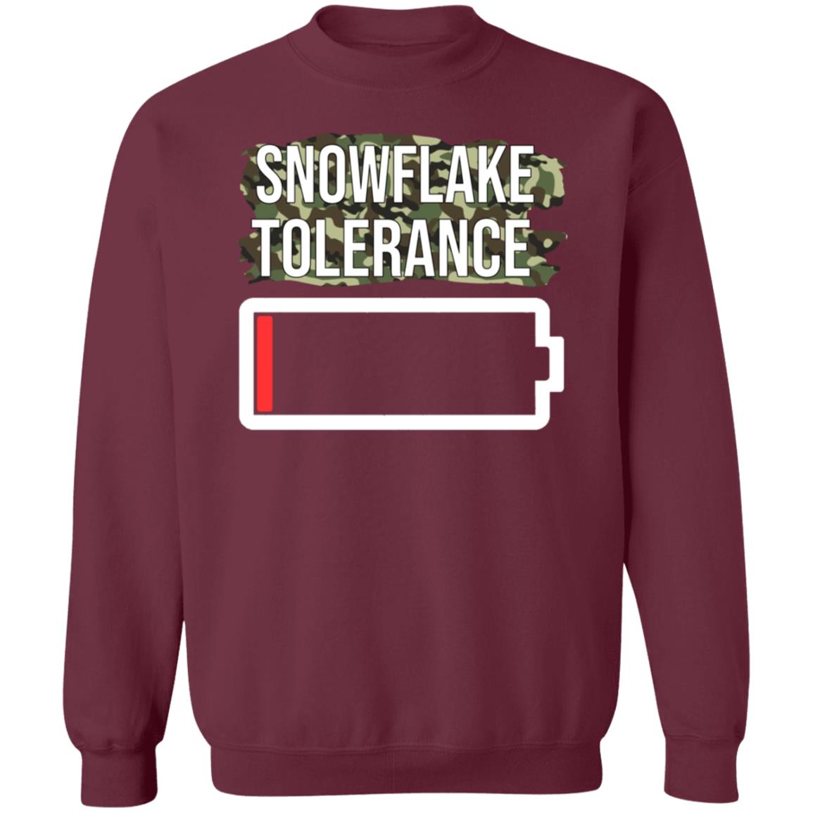 Snowflake Tolerance Shirt Kev Riches Snowflake Tolerance Shirt Hoodie Sweatshirt - Teechipus