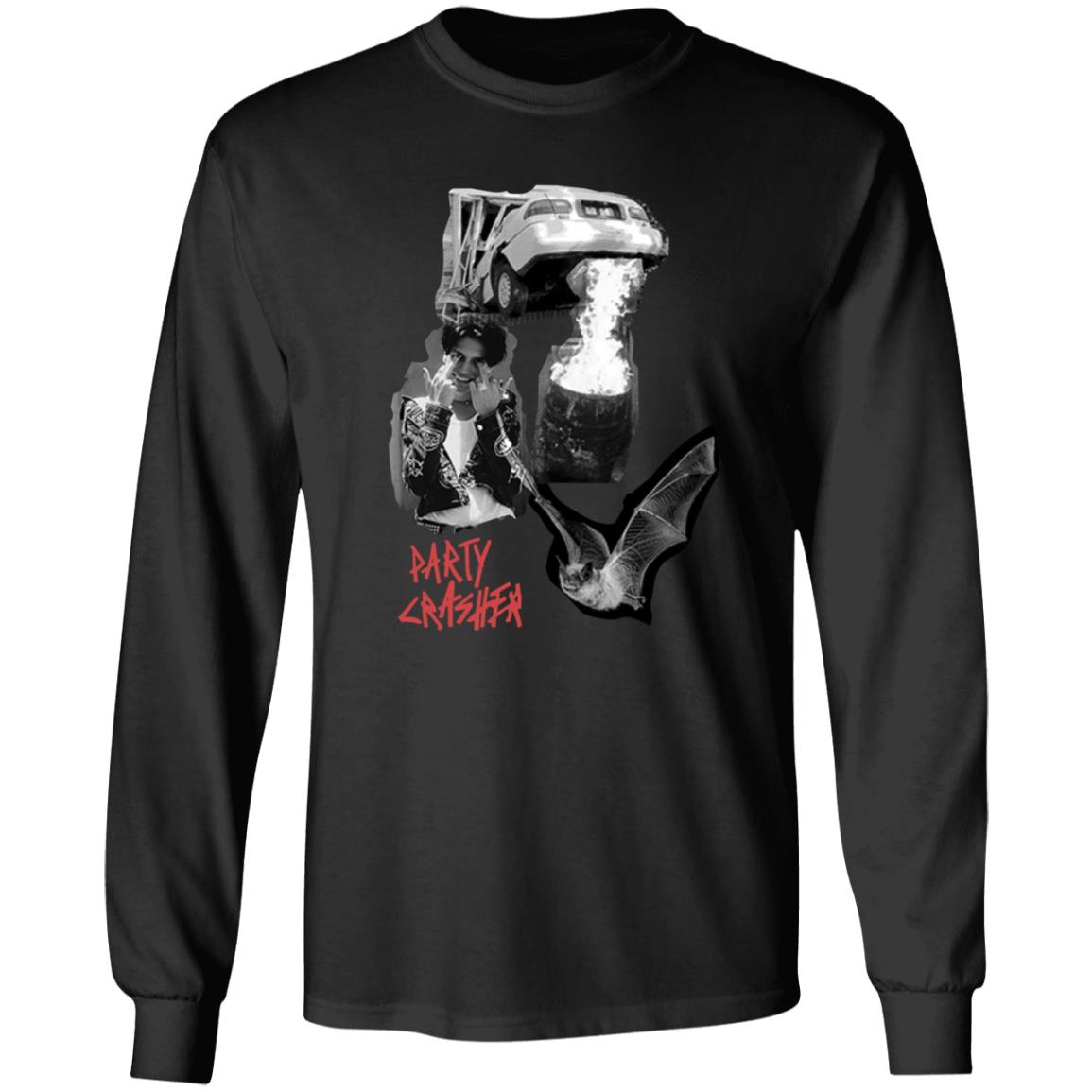 Lilhuddy Party Crasher Shirt Lilhuddy Merch - Teechipus