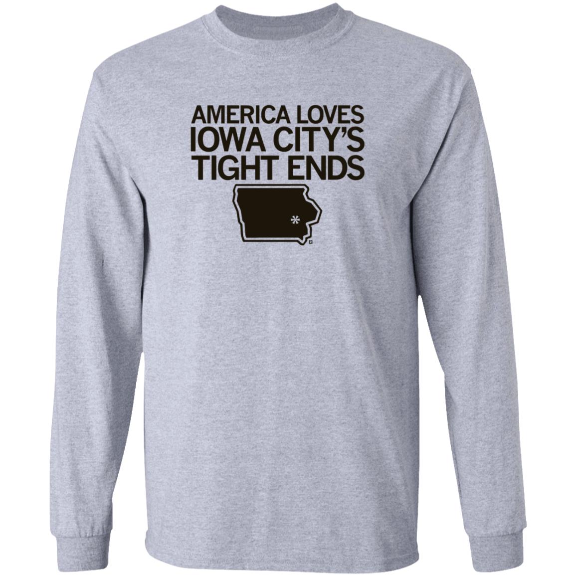 America Loves Iowa City Tight Ends Shirt Raygunsite Shop America Loves Iowa City Tight Ends Shirt - Teechipus