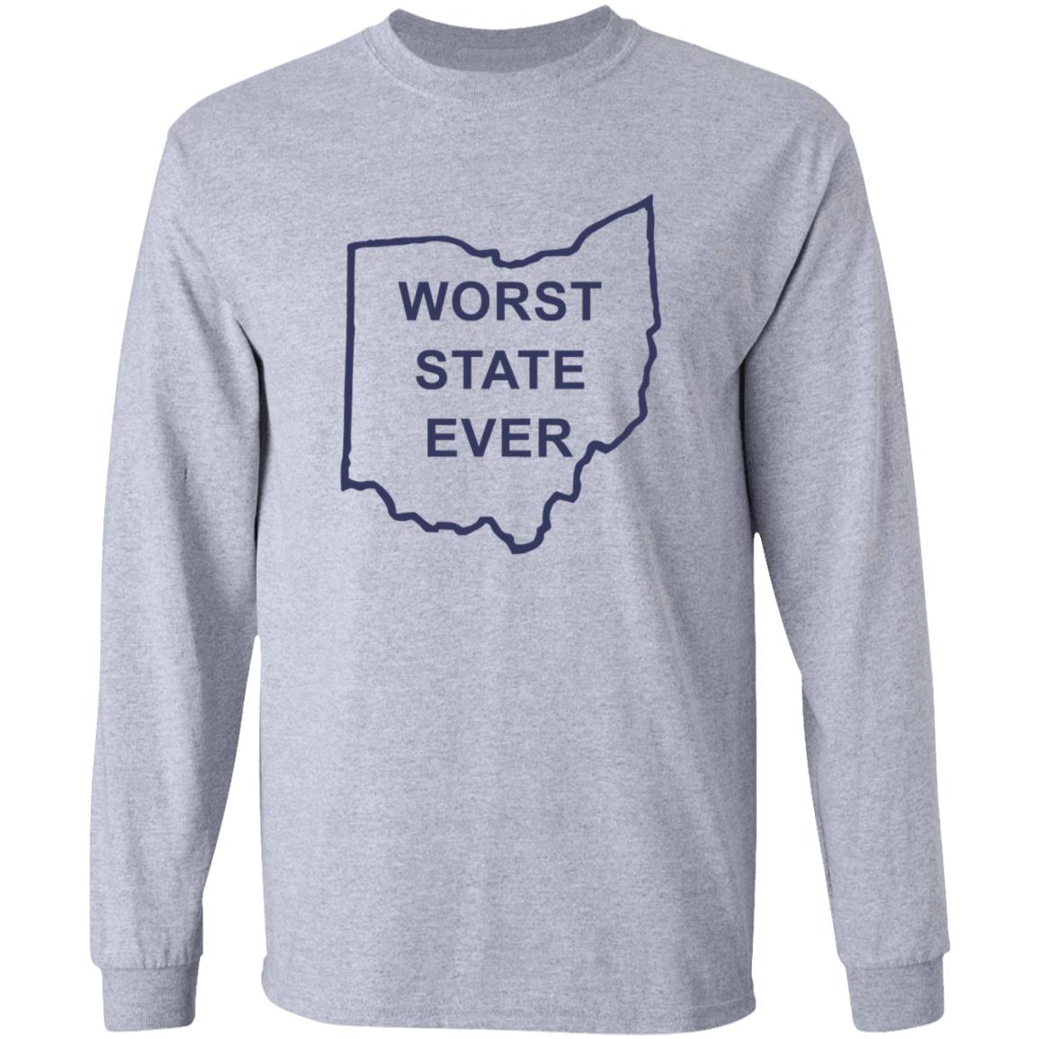 Worst State Ever Shirt Ohio Worst State Ever T Shirt Worst State Ever Shirt Ohio Worst State Ever T Shirt