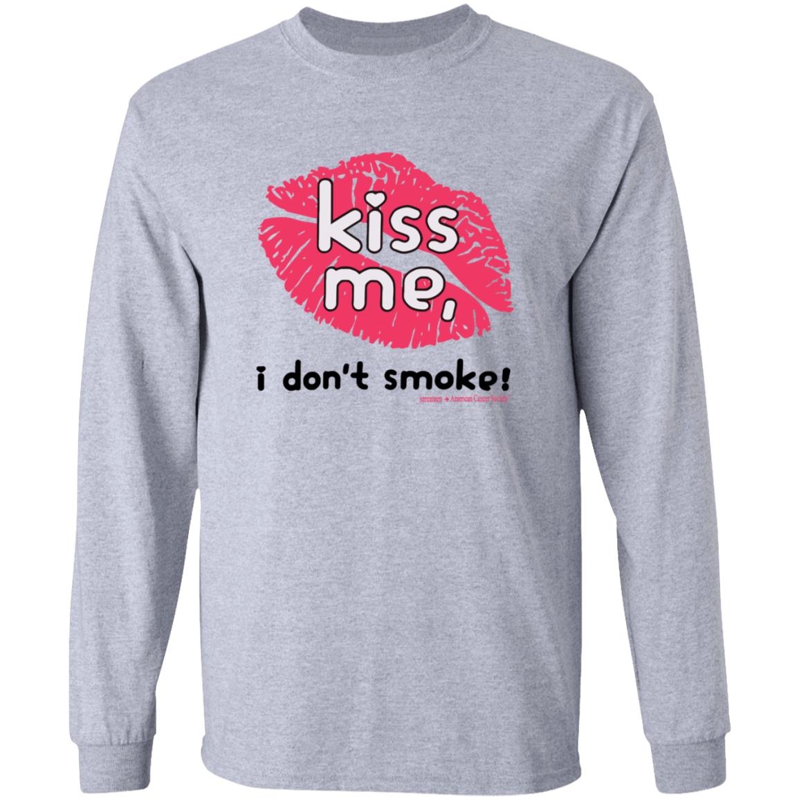 Kiss Me I Don't Smoke Shirt Haley Williams - Teechipus